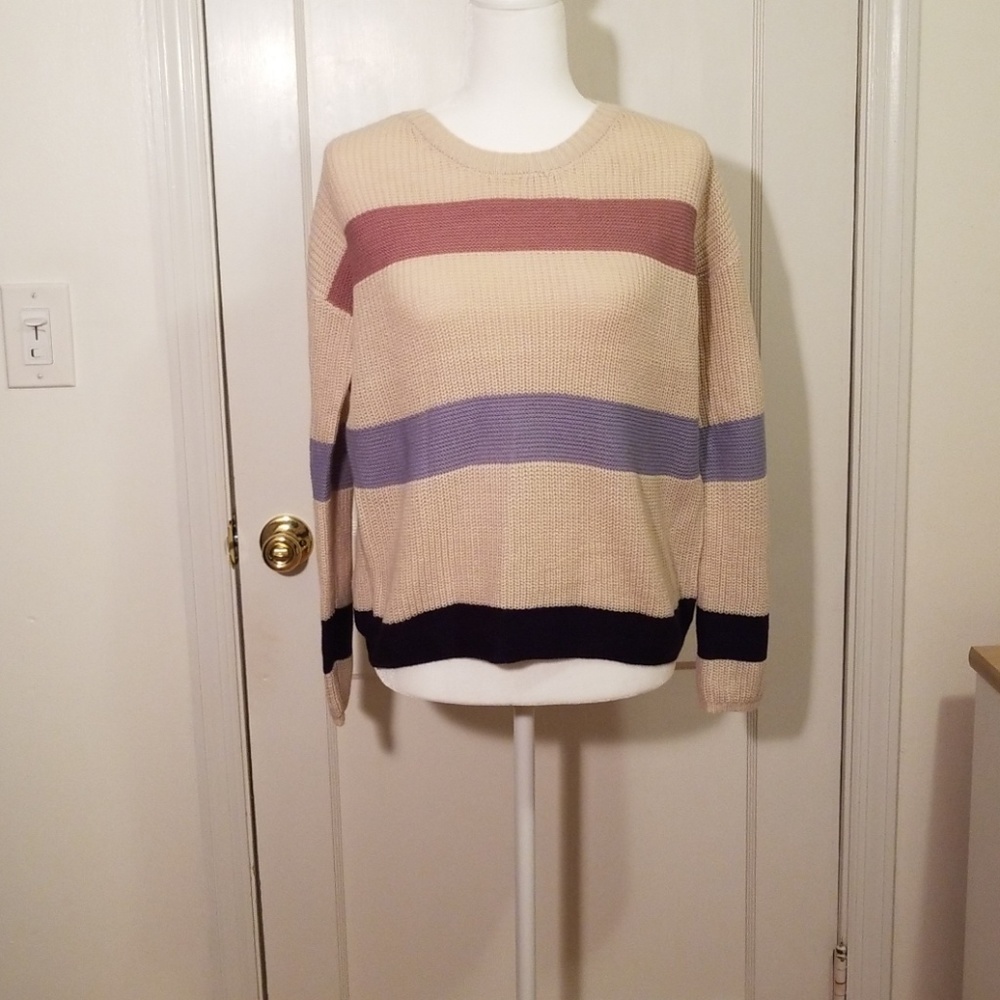 Oatmeal Knitted Sweater